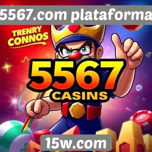 Tipos de jogos disponíveis na plataforma 5567.com